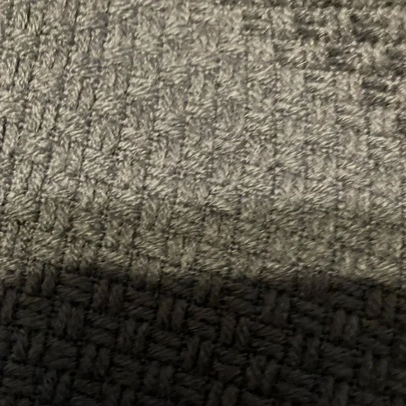 Decree- Peplum Woven Jacket Gray women’s Large - Picture 13 of 13